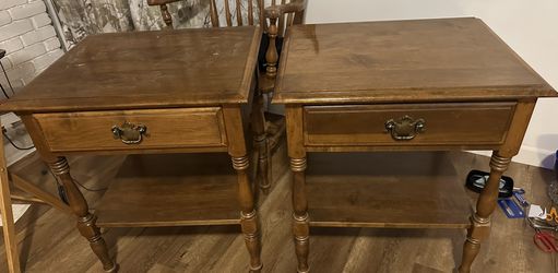 Ethan Allen end Tables - Vintage - Excellent Condition 
