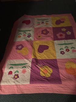2 Twin size Quilts $10 for both.