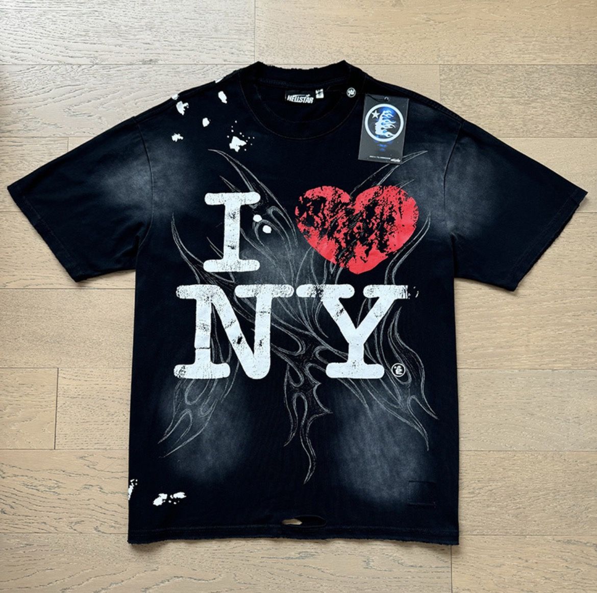 Hell Star Tee Size M I Love New York T-Shirt