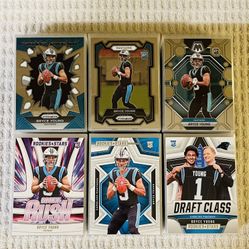 Carolina Panthers 290 Card Football Lot!