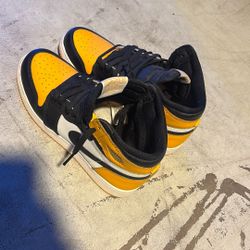 Jordan 1 Retro High OG Yellow Ochre Size 6.5 Y 