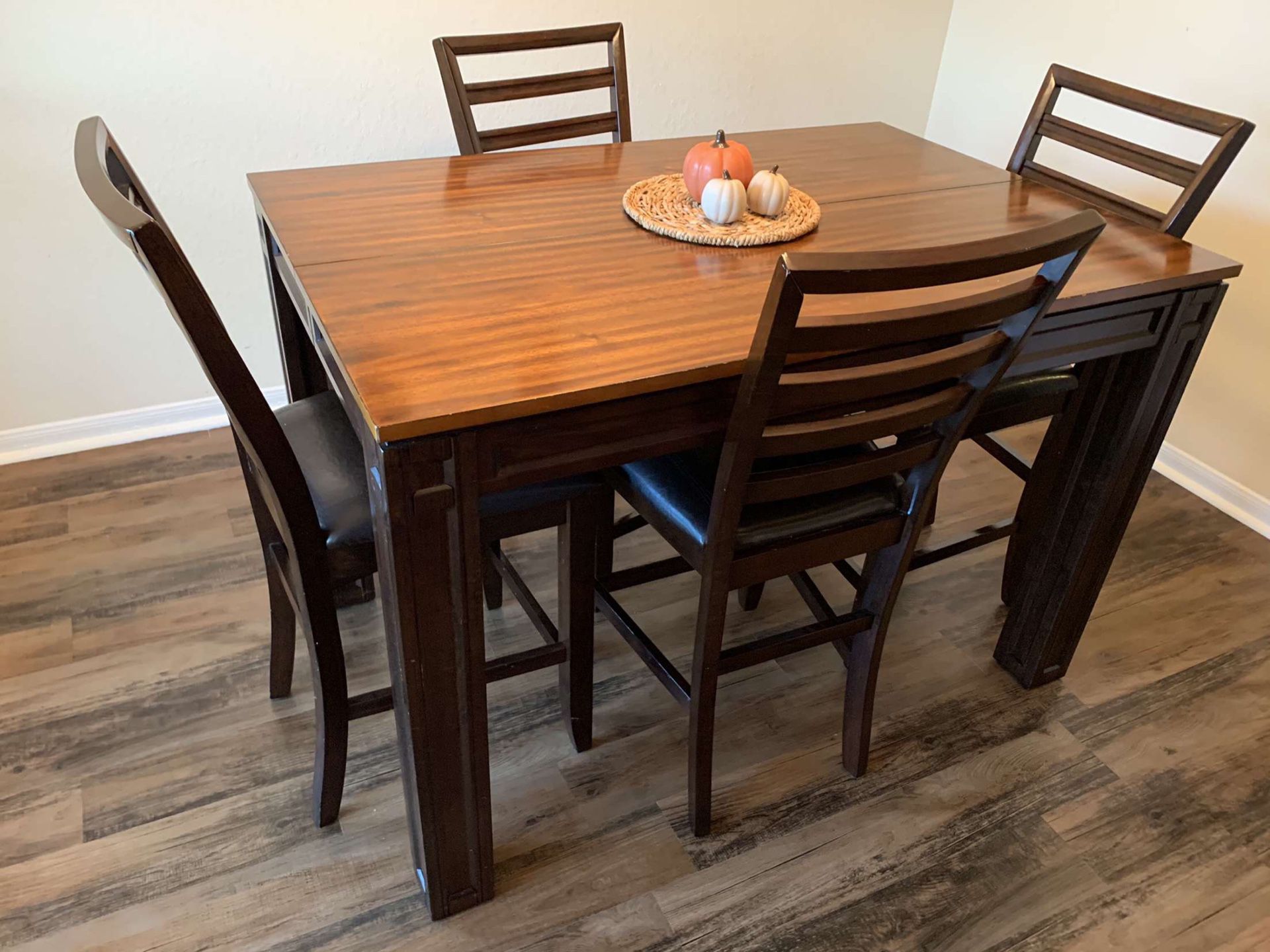 Counter Height Dining Table / Extendable Table