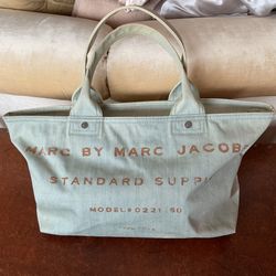 Marc Jacobs Tote Washed  Denim  Handbag
