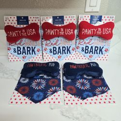 Dog Scarf & Toy Sets $5 Each 