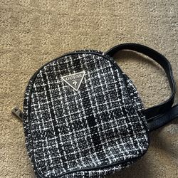 Tweed Mini Backpack