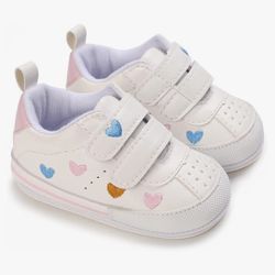 Clowora Baby Boys Girls Shoes Non-Slip Rubber Sole Sneakers Infant First Walking Toddler Crib Shoes Newborn Loafers Flats.