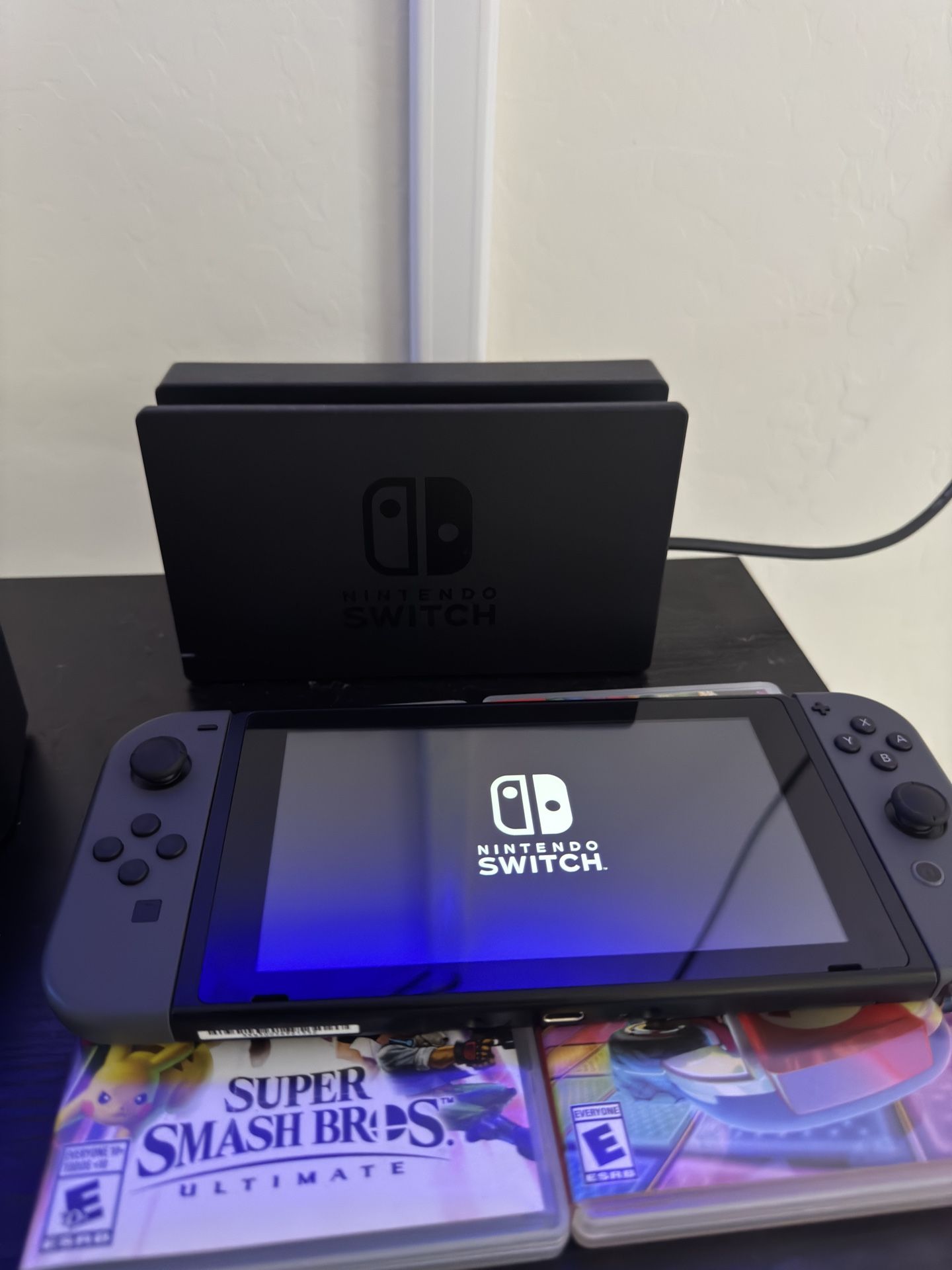 Nintendo Switch With 2 Games