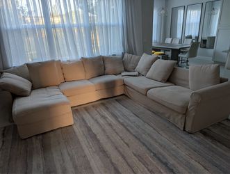MOVE OUT SALE - Furnish Your 1-Bedroom!- IKEA Sectional, Leather Recliner, King Bed