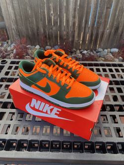 Nike Dunk Low Retro Miami Hurricane