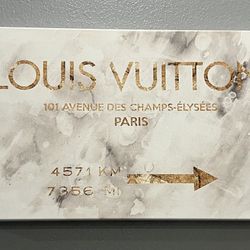 Oliver Gal LV Canvas Wall Art 15x24