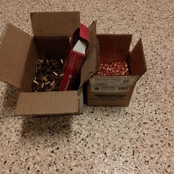 380 Brass And Projectiles