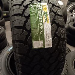 4 New Tires Installed/ Nuevas Llantas Instaladas 275/55/20 TBB AT Tires