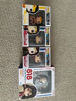 Ultimate Wonder Woman 4-Piece Figure Lot (3 Funko Pops + 1 Nendoroid)