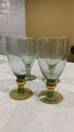 4 drinking glasses ($20)