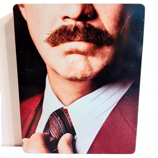 Anchorman 1 & 2 L.E. Blu-ray 4 Disc  SteelBook Set No Scratches On The 4 Discs