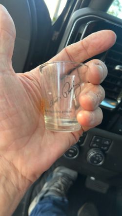 Elvis Presley Shot Glass