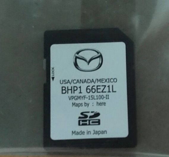 2016-2021 OEM CX-5 CX-9 MX 3 6 Navigation SD Card BHP1-66-EZ1L (fits Mazda)