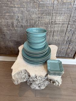 New set of dishes Pottery Barn