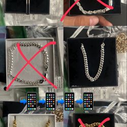 Gold Chains, Silver Bracelets, Silver Chains, Stainless Steel Chains, Stainless Steel Rings