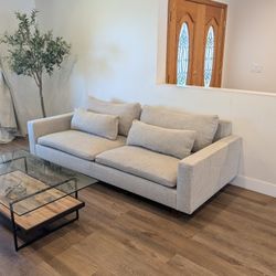 West Elm Harmony 92 Inches Sofa Free Delivery If Local $1,000