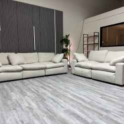 65% OFF Ashley Savesto Sofa and Loveseat –  Certified Clean + Free OC Delivery