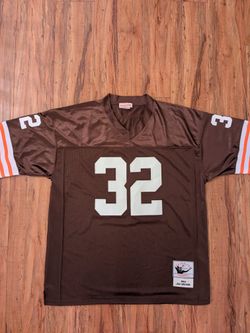 NEW Jim Brown Cleveland Browns Throwback Jersy