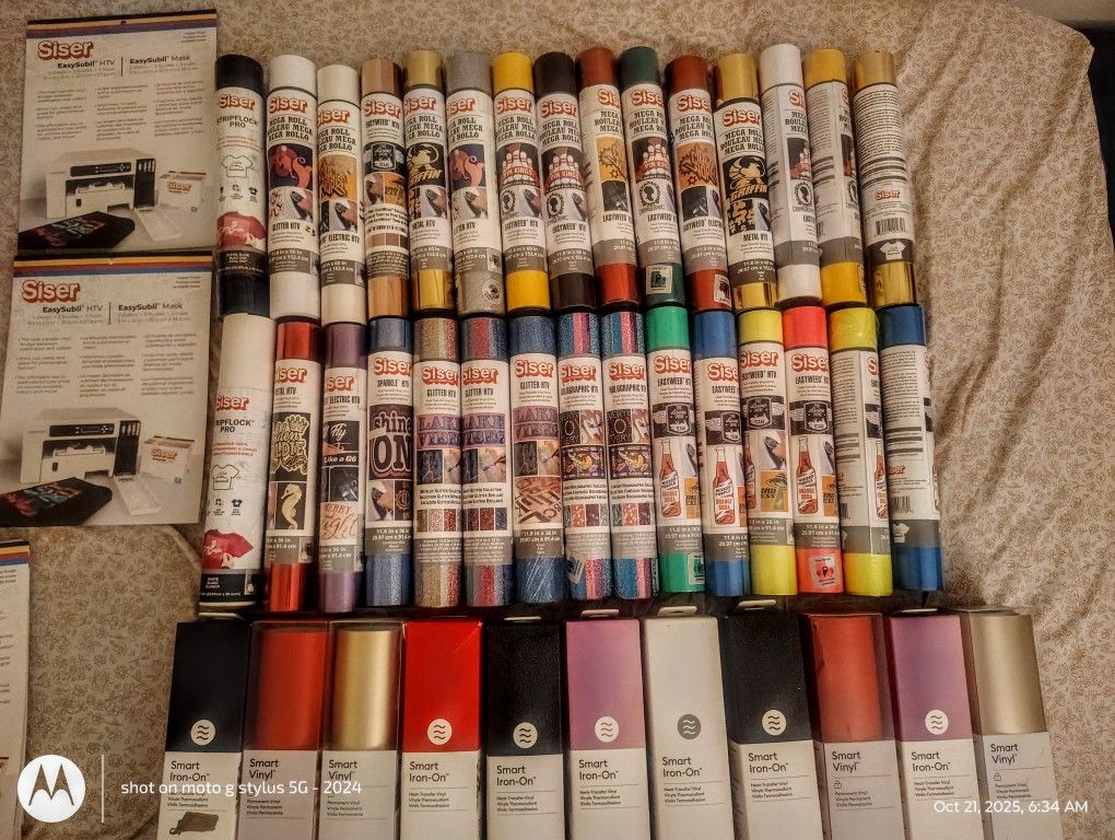 CRICUT Smart Iron-on SISER HTV Glitter