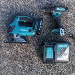 Makita 18volt Jigsaw Drill 2.0bat&Charg. Excellent Condition. Many Other Tools. For Pick Up Fremont Seattle. No Low Ball Offers Please. No Trades. 