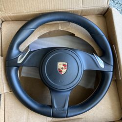 Porsche Cayman S 2014 Steering Wheel 