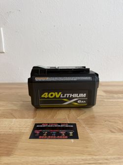 40V Lithium-Ion 6.0 Ah High Capacity Battery