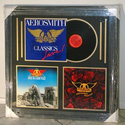 Aerosmith signed picture