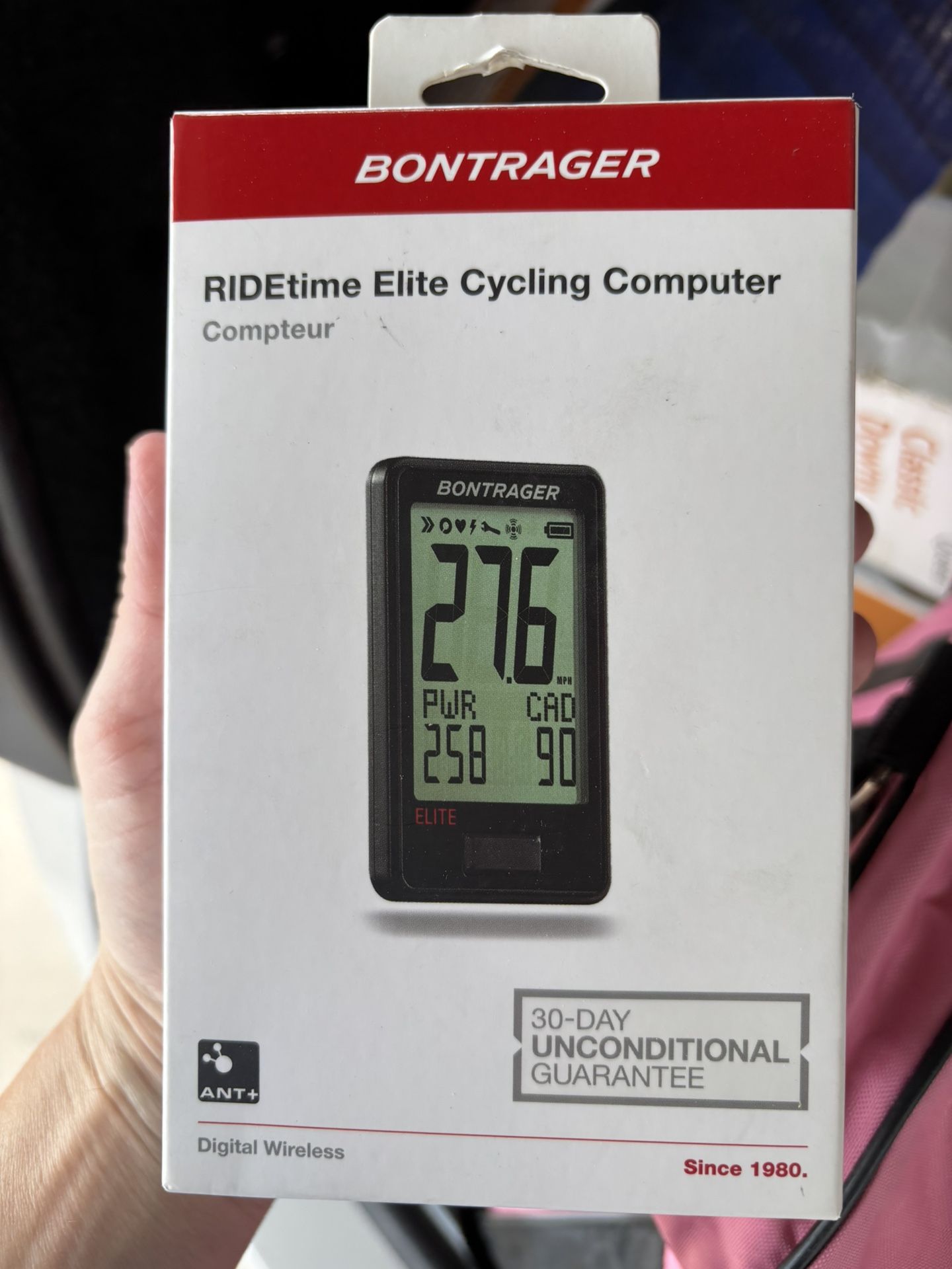 Bontrager Ride time Elite Cycling Computer
