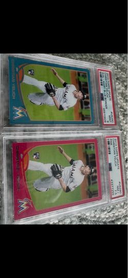 Christian Yelich rookie lot PINK 49/50!