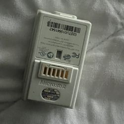 Microsoft Xbox 360 Controller Rechargeable Battery - White