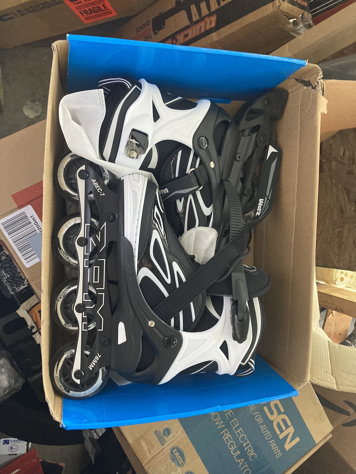 Pair Of Inline Skates New Size Lg