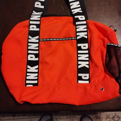 Pink Duffle Bag $10