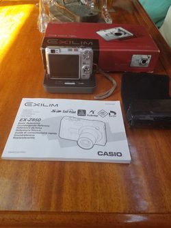 CASIO EX-Z850 digital camera