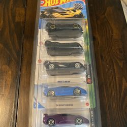 Bugatti 5 Set Factory Seal Hot Wheels 