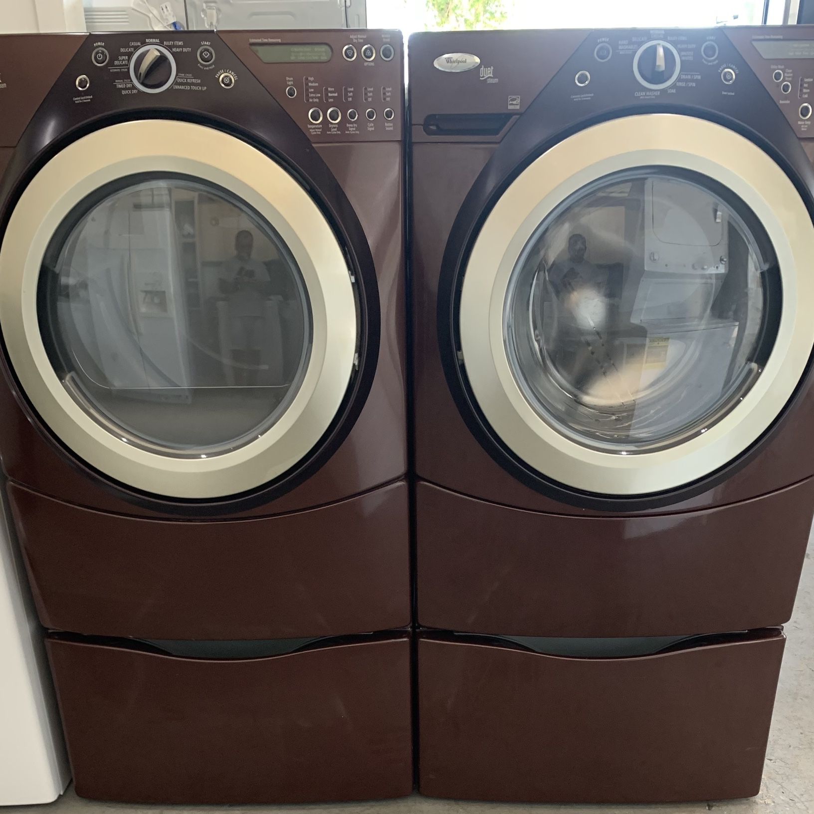 Front-Load Washer and Dryer Set