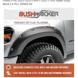 Ford Bushwacker Flare Fenders 