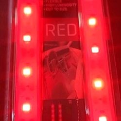 Acellories Firebolt LED Car Interior Lights Water Resistant 28" USB Red