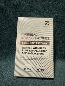 Forehead Wrinkle Patches. ZMbeauty. Unopened Box. 15 Pieces