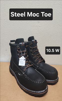Duradero Work Boots sz 10.5 ee STEEL TOE