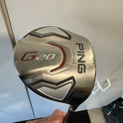 Ping G20 10.5 Degree Golf Driver 