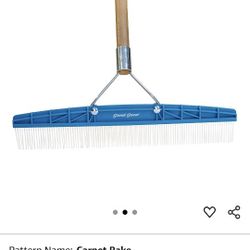 *NEW*  "GRANDI GROOM" Carpet Rake-Highly Rated