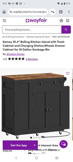 Kitchen Island (NIB)