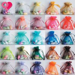 6" x 9" Organza Wedding Party Favor Gift Candy Sheer Bags Jewelry Pouch BULK DISCOUNT