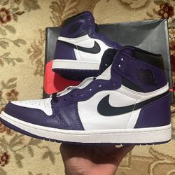 Jordan 1 Court Purple 2.0 