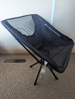 New Camp Chair Backpacking Hiking Fishing Ultralight Cliq REI GSI Marmot Aluminum Frame Pop-up Mesh Helinox Star Lite Big Agnes 