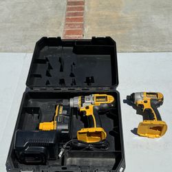 DeWalt Hammer Drill and Impact Driver Bundle